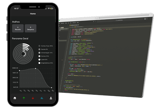 Print do aplicativo Nossa Carteira